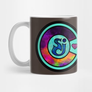 Rainbow Fractal SCI Concert String Cheese Incident Festival Hooper Mug